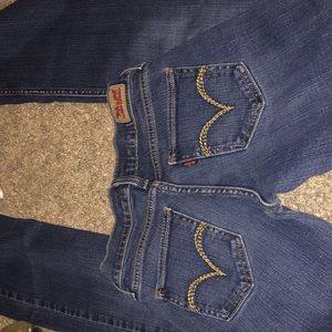 COPY - Too super low Levi’s bootcut jeans